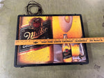 vtg 1980s Miller High Life Genuine Draft 15X19 Lighted beer sign tested works