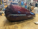 Maroon Gas Tank Bagger FLHX Road Street Glide w Emblems 2008^ FLH Harley Nice!