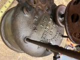 No. 1 Otto bernz Smelter Pot Cast Iron Antique Vtg Tools Gas 1800's Blacksmith!