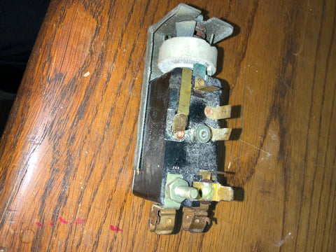 Vintage Shurhit Ignition Repair Parts "S-140" Headlight Switch In Original Box