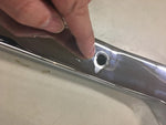 Fender Strut Covers Wide Glide 2001-2005 Chrome Harley-Davidson motorcycle WG