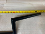 Black 5" Custom Z bars 1" 25w Chopper Harley bobber Handlebars Old Skool Ironhea