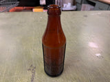 Vintage Antique Certo Amber Bottle Embossed "For 1/2 Bottle Pour To Here"