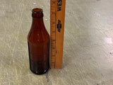 Vintage Antique Certo Amber Bottle Embossed "For 1/2 Bottle Pour To Here"