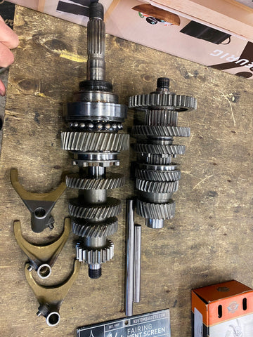 6 Speed Gear Set Harley Dyna Touring Softail OEM Factory Bagger FLH FXD Street b