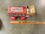 Vtg 1960s Made In USA Fisher Price Toys Happy Hippo pull toy #151