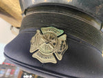 Vtg Jamison Road Fire Dept Fireman Hat Cap 1930's 7 1/2 Elma NY Fire Fighter