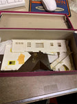 Vtg Plasticville o-Scale Usa New England Rancher House Assembled For Show