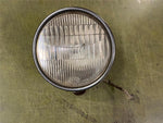 Vtg antique 1930s Ford Two Lite passenger car/truck chrome headlight