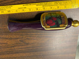 Vintage NOR' WESTER RASPBERRY WEIZEN beer wood tap handle unique collectible
