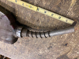 Vtg Gas Pump Handle Nozzle Alum Service Station Man Cave Petrol Display