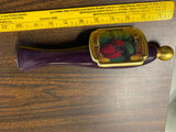 Vintage NOR' WESTER RASPBERRY WEIZEN beer wood tap handle unique collectible