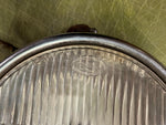 Vtg antique 1930s Ford Two Lite passenger car/truck chrome headlight