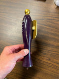 Vintage NOR' WESTER RASPBERRY WEIZEN beer wood tap handle unique collectible