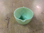 Vintage Jadeite Green Fire-King Oven Ware Creamer USA Jane Ray Ribbed