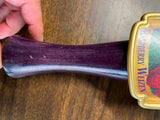Vintage NOR' WESTER RASPBERRY WEIZEN beer wood tap handle unique collectible