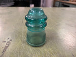 vtg antique Pat. 1893 Hemingray No. 9 blue glass insulator