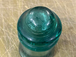 vtg antique Pat. 1893 Hemingray No. 9 blue glass insulator