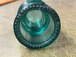 vtg antique Pat. 1893 Hemingray No. 9 blue glass insulator