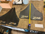 VTG Chevy Camaro Z28 Mudflaps Splash Gaurd Logo Old Skool Hot Rod!