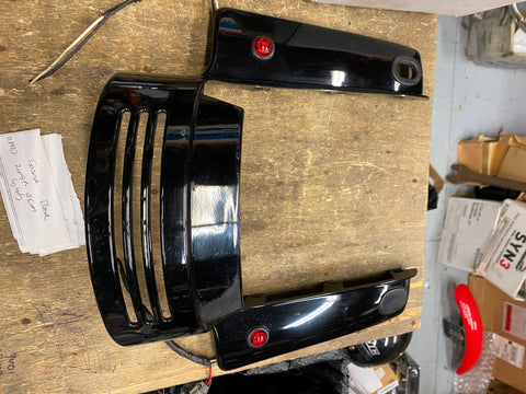 Black Rear Fender Skirt Fascia OEM Harley 2009^ FLHX FLTR Road Street glide ligh