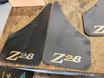 VTG Chevy Camaro Z28 Mudflaps Splash Gaurd Logo Old Skool Hot Rod!