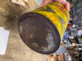 Vtg Metal 1 Gallon Pennzoil Oil Gas Can Tin collectible Service Station Garage