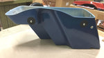 NOS Right Saddlebag FLT FLHS Touring Bagger Glide Blue 1980-1983 Harley