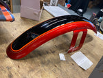 New Front Fender 2005 Harley Wide Glide Softail Candy Orange Black FXDWG