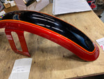 New Front Fender 2005 Harley Wide Glide Softail Candy Orange Black FXDWG