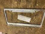 florida gators license plate frame vtg Metal 1970's Hot Rod Muscle car Old skool