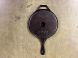 vtg Made in USA Lodge #8CB Cast Iron Cornbread Skillet