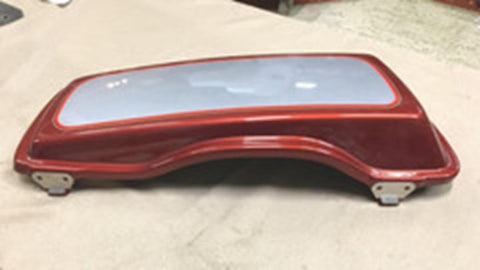 OEM Harley NOS Left Saddlebag Lid 1993-2013 Sedona Orange?? Factory