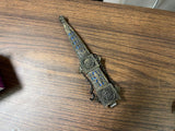 VTG Lions Pride Silver Dragon Ceremonial Dagger Decorative Sheathed Collectable