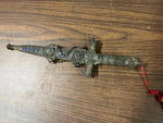 VTG Lions Pride Silver Dragon Ceremonial Dagger Decorative Sheathed Collectable