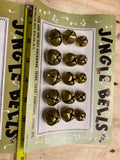 Vtg USA Jingle Bells Christmas Orig Display Cards Holiday Deco Arts Crafts shoes