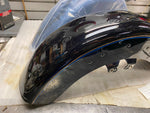 Black Blue Metalflake Front Fender Harley Ultra Class FLH 2014^ OEM Bagger Glide
