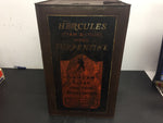 vintage hercules steam distilled wood turpentine 5 gallon can advertising