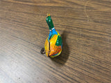 Vintage Mid Century 1950s Tin Litho Windup Inakita Duck Goose Toy Made in Japan