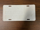 Vintage 1970s Pittsburgh Steelers NFL License Plate Champions