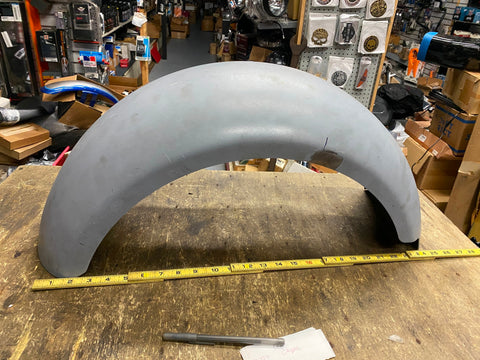 11" Custom round top Rear Fender Harley Chopper Custom Softail 240 Tire