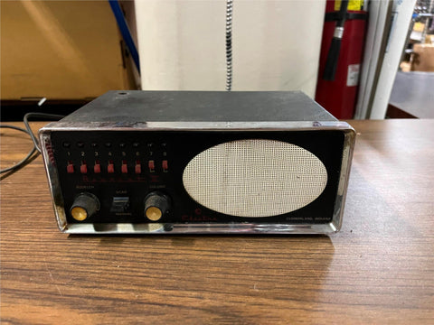 VTG 1977 Bearcat III Electra Scanner BC 3 H, Radio Receiver 8 Crystals Test Work