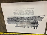 Vtg set Prints Steam Engine Train Locomotive Pictures 999 pacific central RR Col