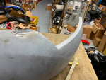 11" Custom round top Rear Fender Harley Chopper Custom Softail 240 Tire