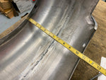 11" Custom round top Rear Fender Harley Chopper Custom Softail 240 Tire