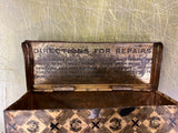 vtg Antique made in USA  Goodrich tires Repair Outfit tin box