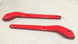 NOS Harley Left Right Scarlet Red Fender Strut Covers Set Dyna FXD 1995-2006