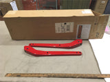 NOS Harley Left Right Scarlet Red Fender Strut Covers Set Dyna FXD 1995-2006