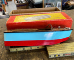 Vtg Aristo Craft Wood Boat Model Battery Powered Japan Orig box 9 1/2" Speedster