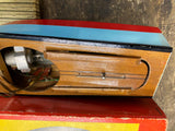 Vtg Aristo Craft Wood Boat Model Battery Powered Japan Orig box 9 1/2" Speedster